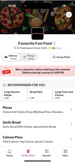 Favourite Fast Food. screenshot 2