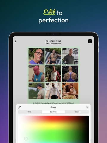 Best Nine 2025 iPad screenshot