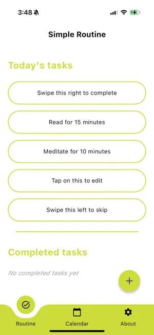 Simple Routine: Track Habits screenshot 1
