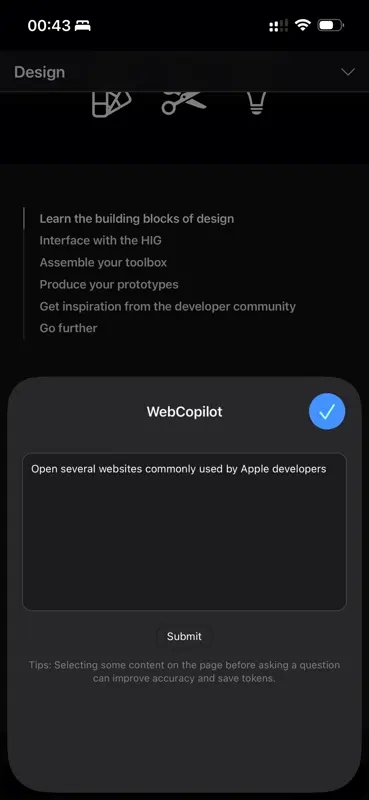 Web Copilot screenshot 6 of 6