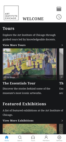 art institute app screenshot