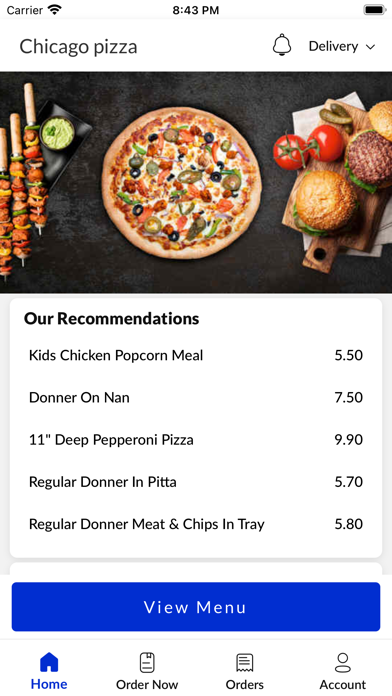 Chicago Pizza. Screenshot