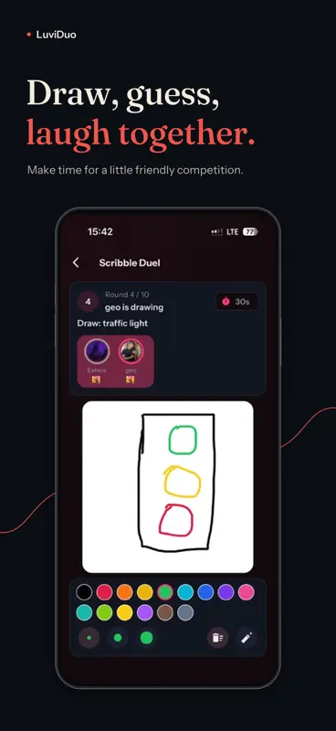 LuviDuo : appli couple, widget screenshot 7 of 7