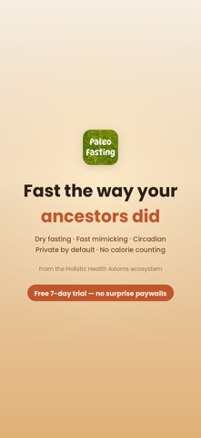 Paleo Fasting: Tracker & Timer Screenshot 7 of 7