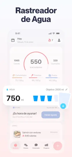 Captura de pantalla de Welmi - Contador De Calorias en iPhone 5