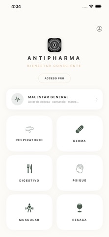 AntiPharma iPhone screenshot
