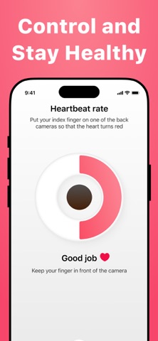 Heart Rate Monitor Pulse iPhone screenshot