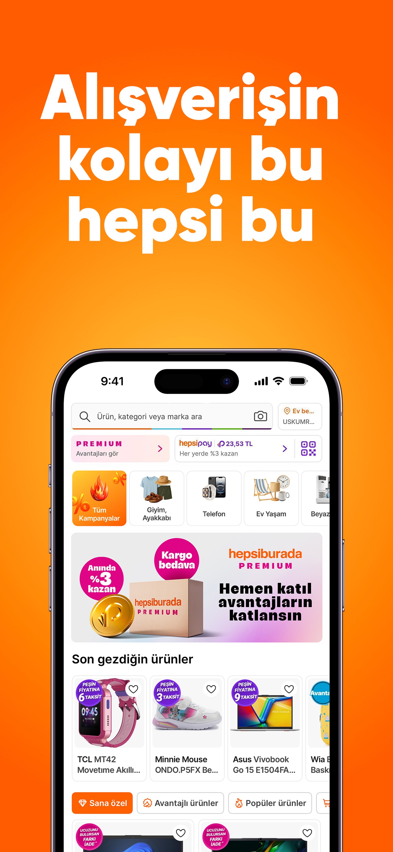 Screenshot 1 of Hepsiburada: Online Shopping
