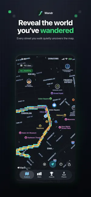 Wandr — Map Explorer screenshot 1