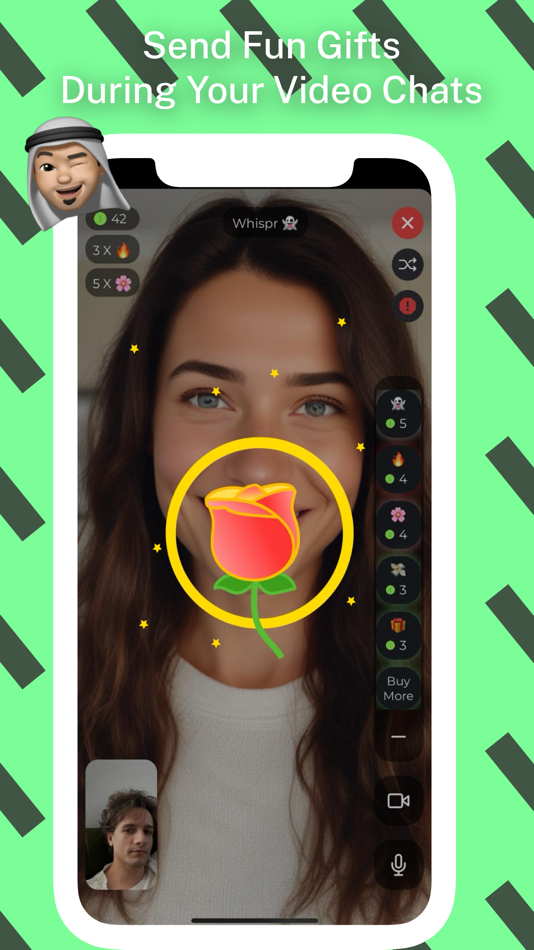 #4. Whispr - Video Calls and Q&A (iOS) 由: Codeframe