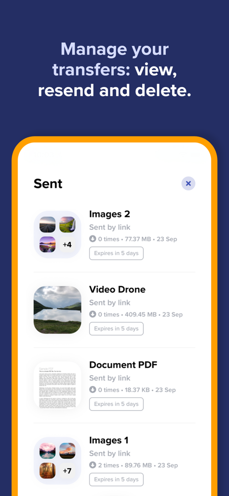 TransferNow – Send Large Files screenshot 4