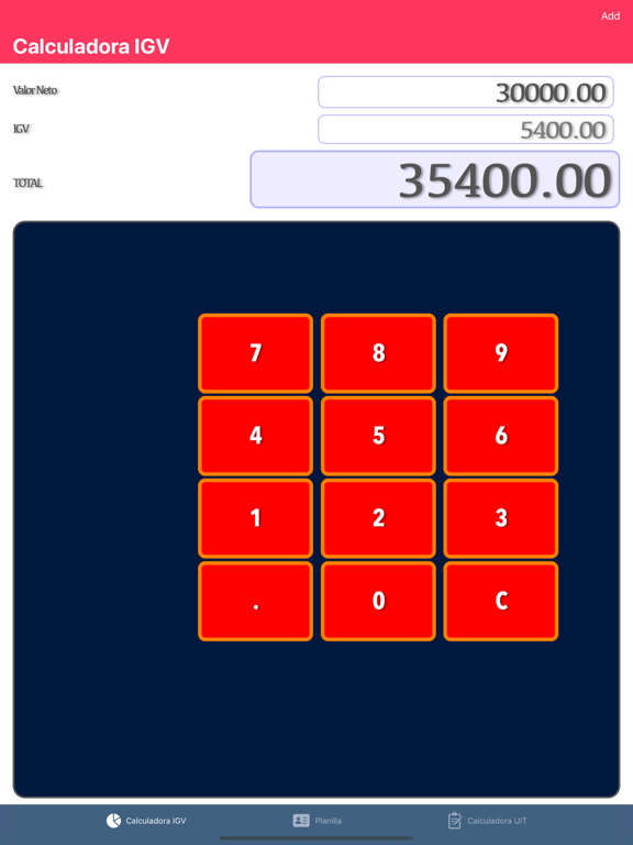 Screenshot #4 pour Calculadora IGV Sunat