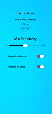 Viola Tuner Basic screenshot 5