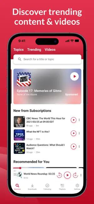 Player FM — Podcast App screenshot 4