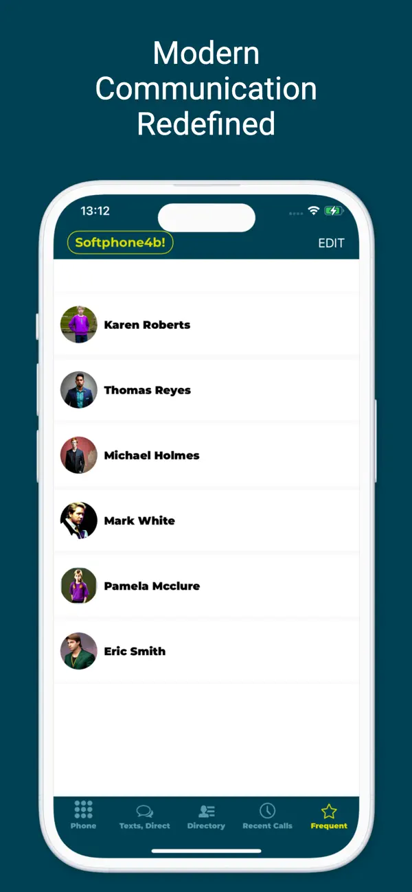 Screenshot #2 pour Softphone4b!