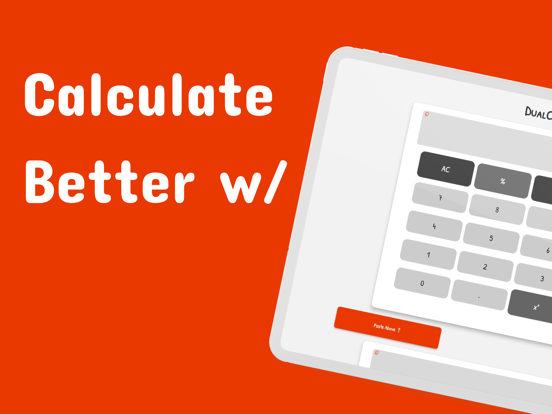 Screenshot #4 pour DualCalc - Calculator App