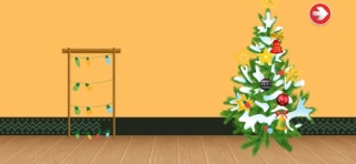 Christmas Game Tree Decoration iPhone screenshot