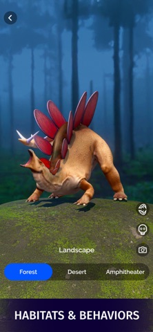 Dinosaur World Alive AR: Facts iPhone screenshot