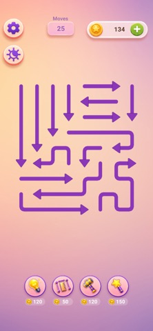 Arrows Escape Path Puzzle Game Screenshot 2 of 9