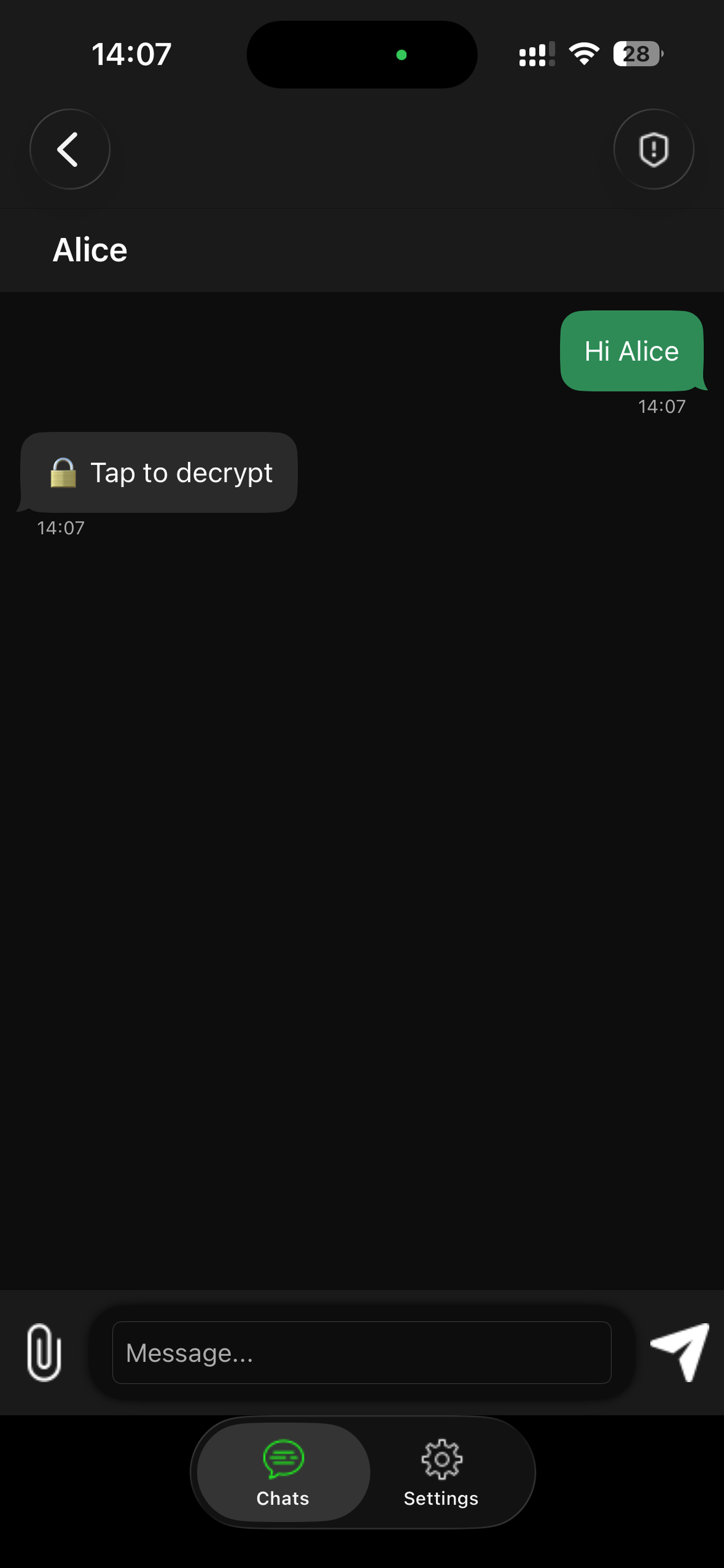 ANCROM - Secure Messenger