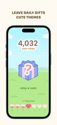 walkwalk: couples step tracker Screenshot 2 of 4
