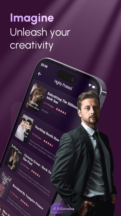 Purple Sky-Immerse in Stories