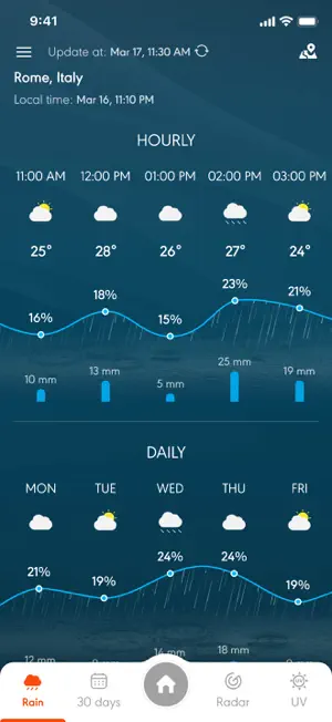 Weather - Weather forecast screenshot 5