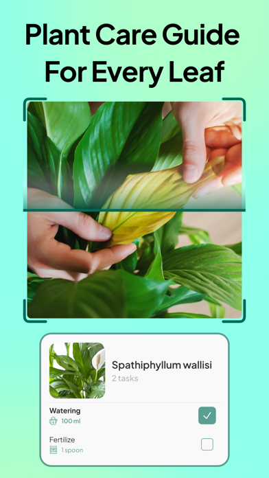 Plant Identification, Care App Screenshot