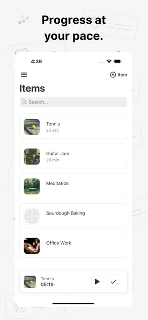 List Item - Your Progress Pal screenshot 1