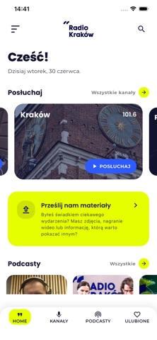 Radio Kraków iPhone screenshot