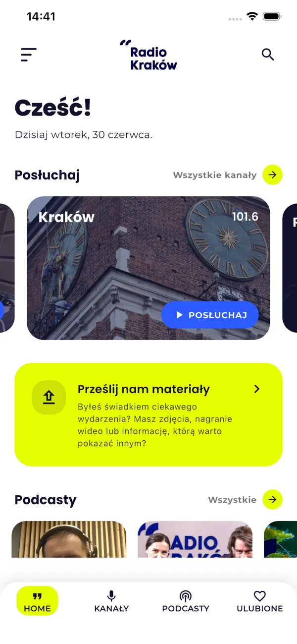 Screenshot #1 pour Radio Kraków