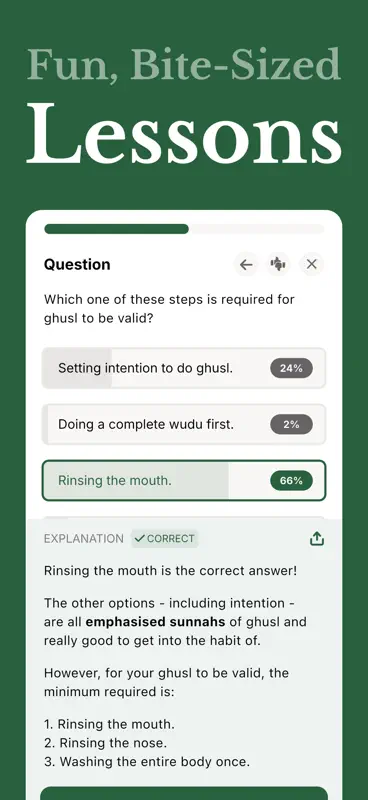 Jibreel: Learn Islam App screenshot 9 of 10
