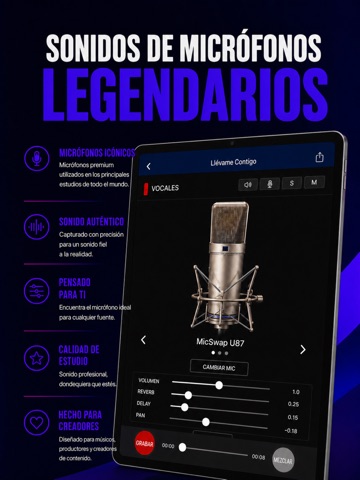 MicSwap MultiTrack Pro: Grabar App Store preview screenshot 12
