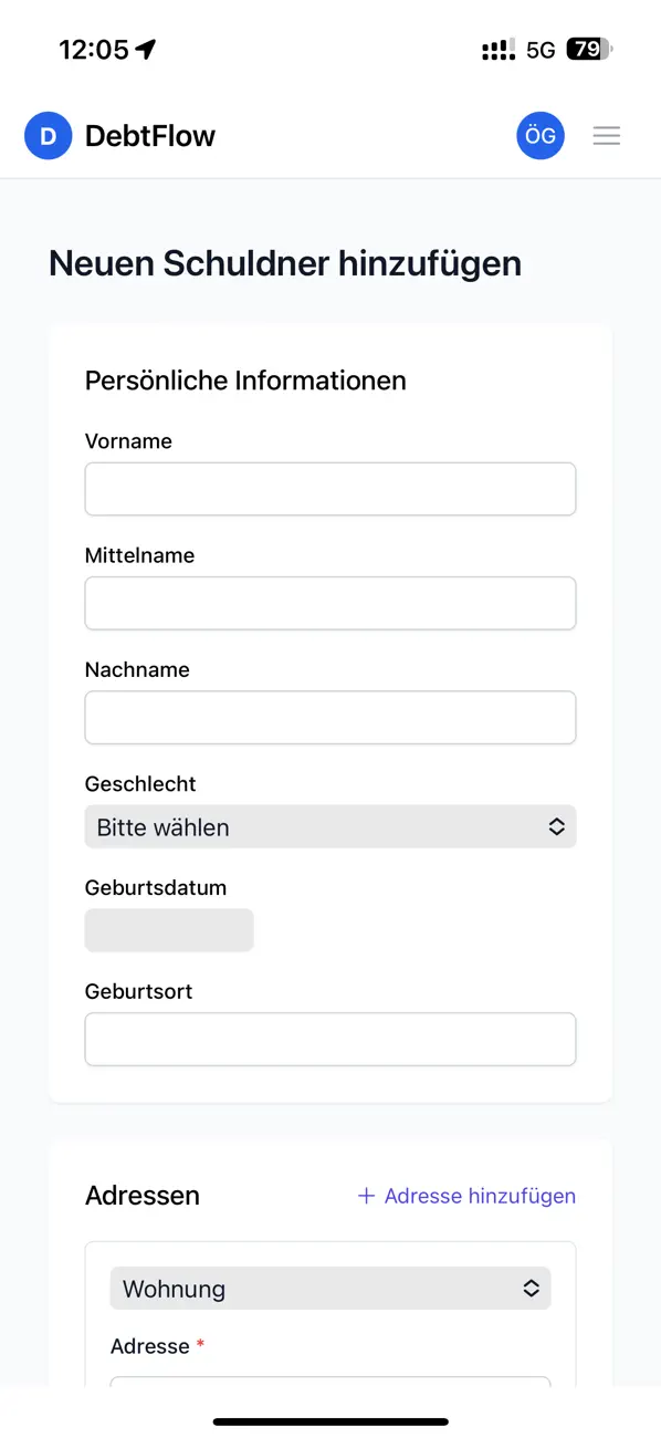 Screenshot #3 pour DebtFlow