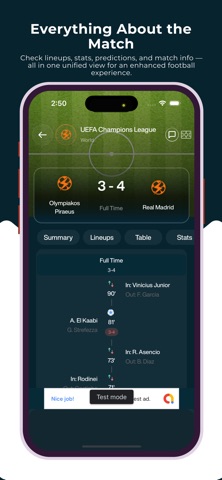 Livescore by Kickscore Screenshot 4 of 6