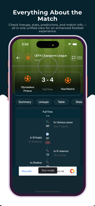 Livescore by Kickscore Screenshot 4 of 6