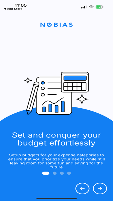 Nobias Finance Screenshot