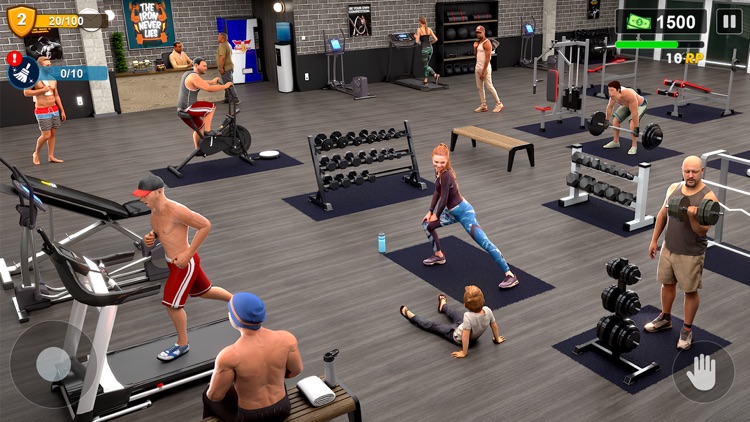Gym Workout Simulator Games