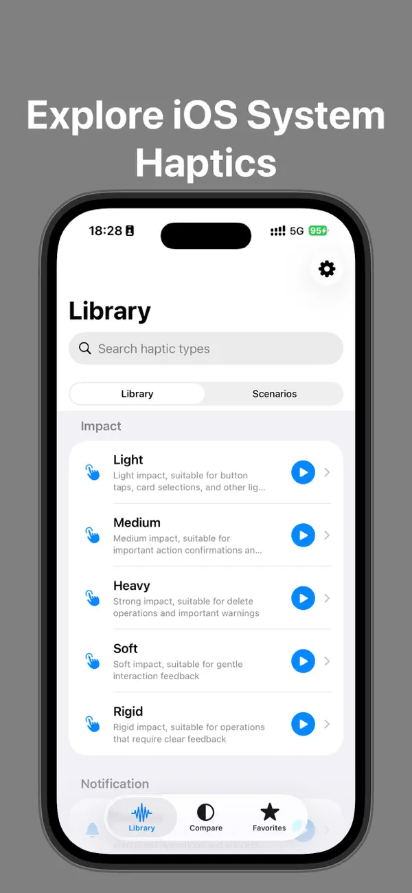 #1. HapticLab - Developer Tool (iOS) De: 小旋 王