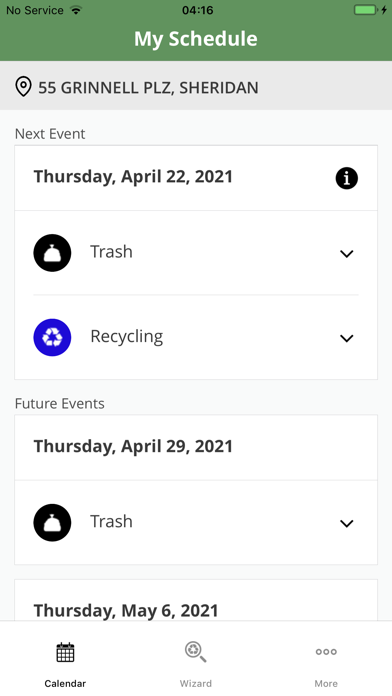 Sheridan Recycles Screenshot
