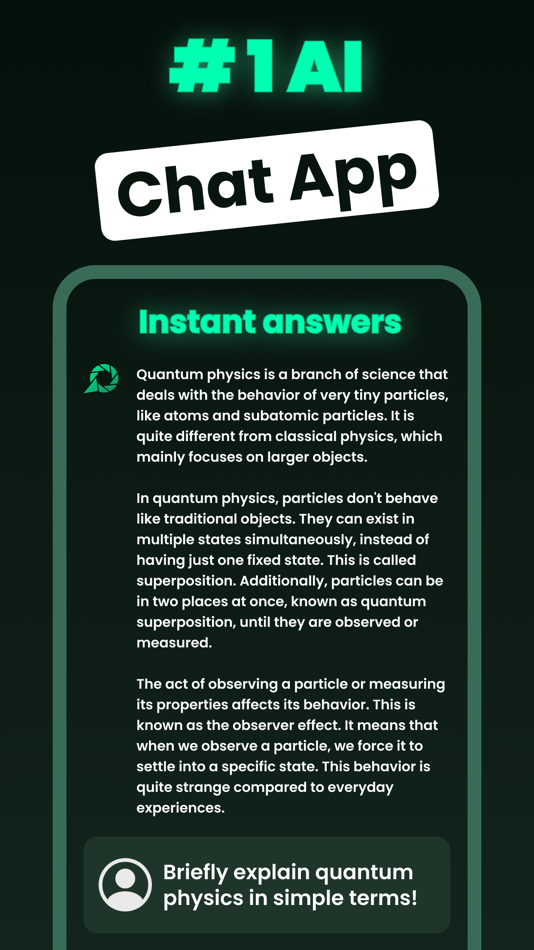 #2. Chatbot: Ask AI Chat Assistant (iOS) Podle: Kamil Piekarz