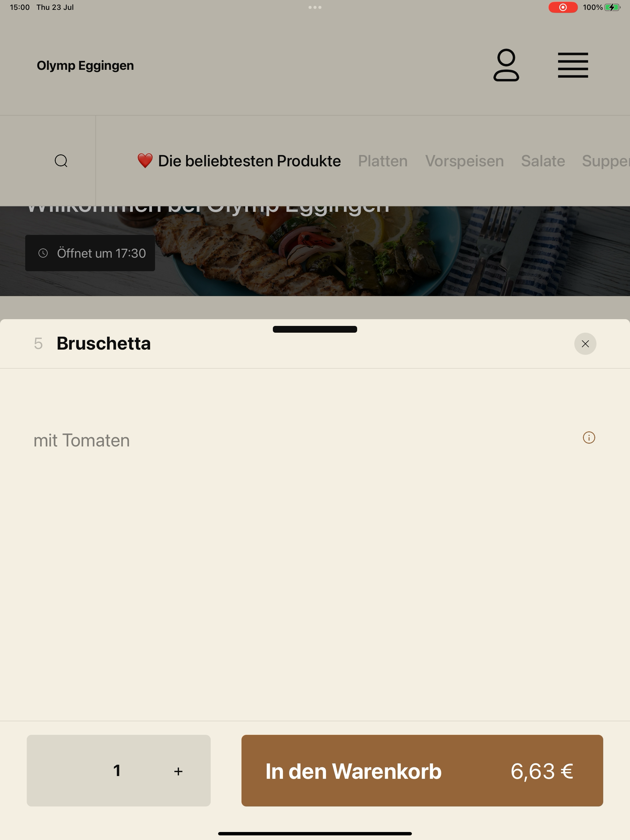 Olymp Eggingen screenshot 16