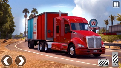 18 wheeler truck parking Sim Screenshot