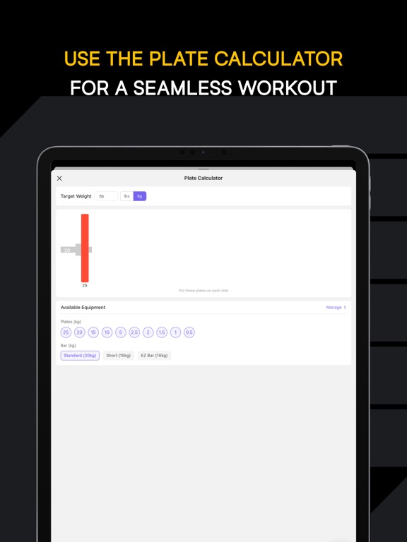 Boostcamp: Gym Workout Fitness iPad screenshot 6 - Health & Fitness app
