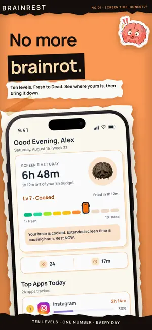 BrainRest: Screen Time Limit screenshot 1