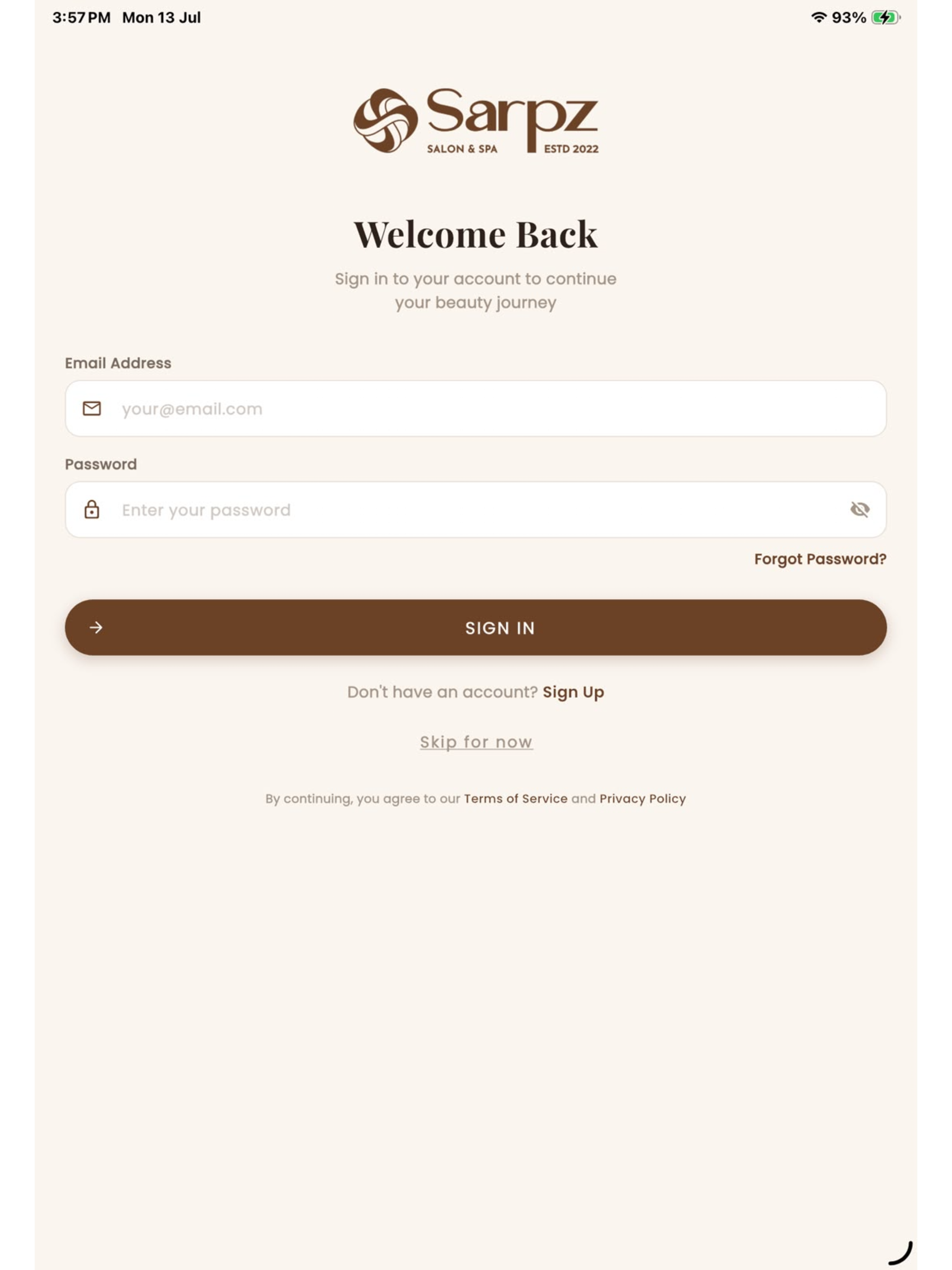 Sarpz Salon screenshot 5