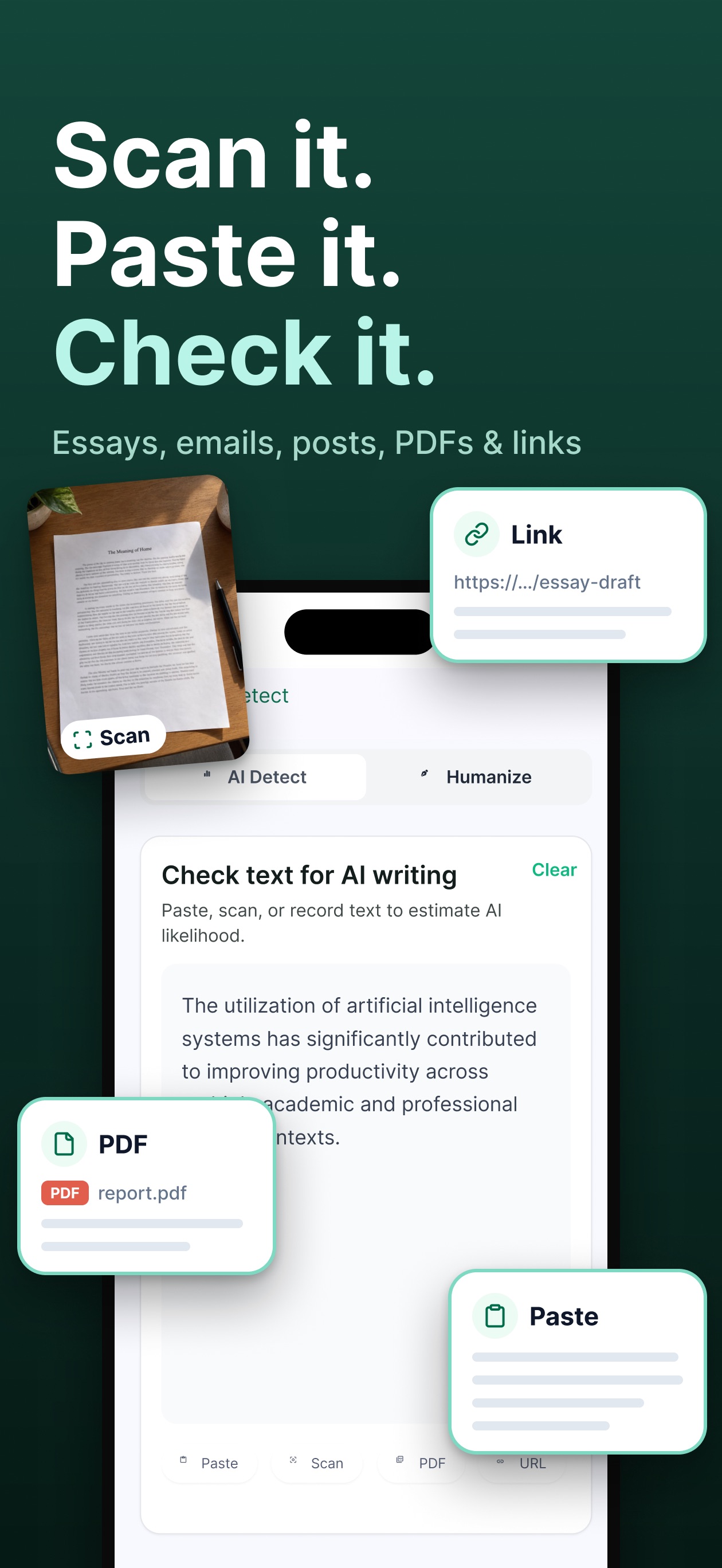 Screenshot 4 of AI Catcher: AI Text Detector