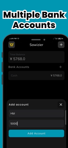 Sawizier: Expenses Manager screenshot
