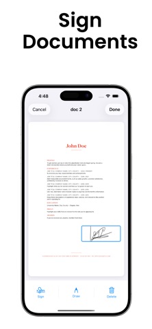 DocSign - Sign Documents Screenshot 4 of 5