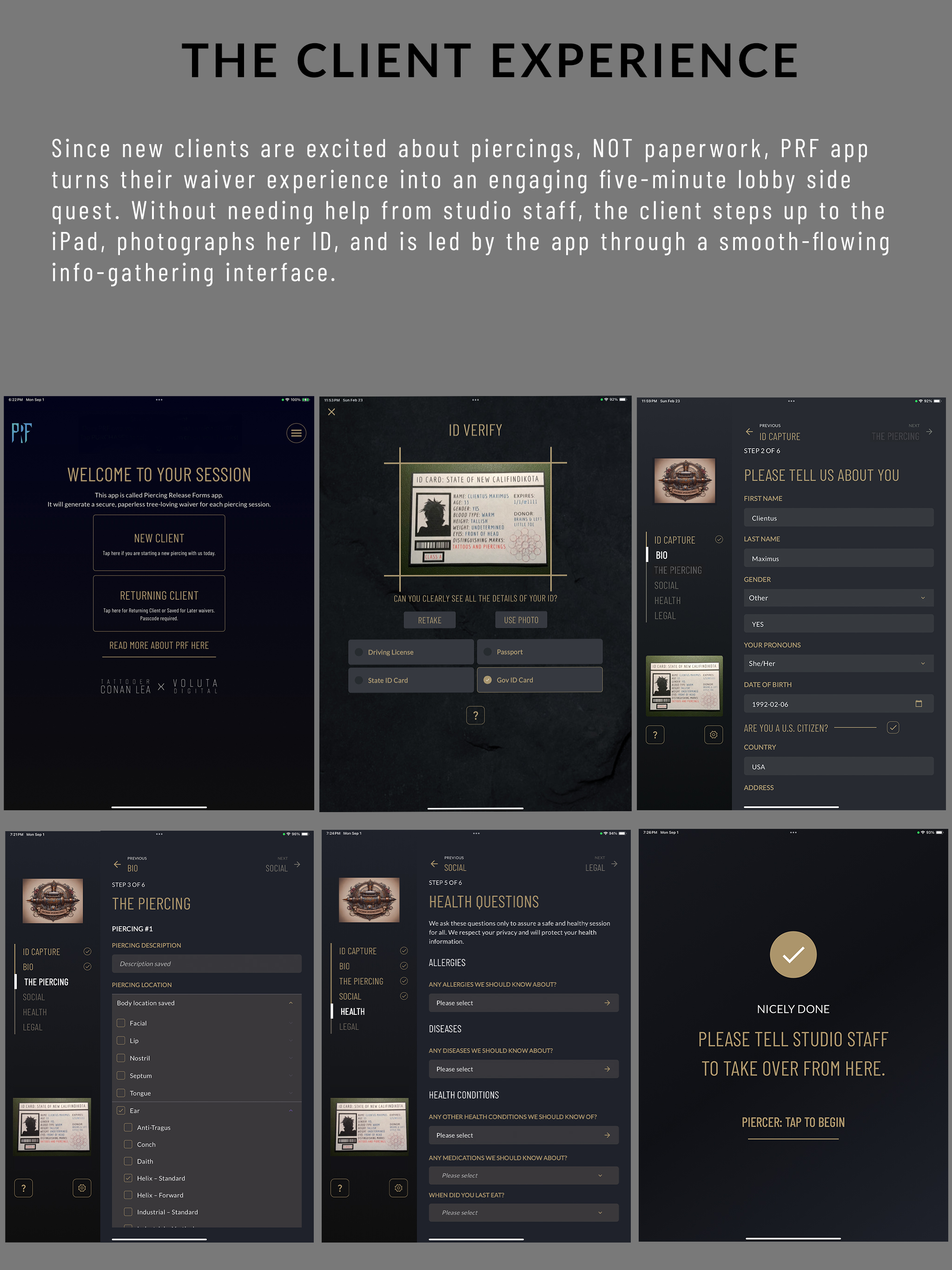Piercing Release Forms screenshot 3